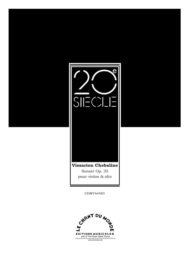 Sonate Pour Violon Et Alto